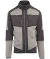 RG382 TRF720 Regatta E-Volve Unisex Knit Effect Midlayer Top mineral grey / Ash colour image